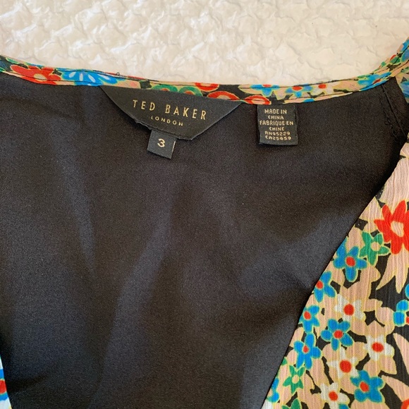 Ted baker London ,sizeUK 3, floral, 100% polyester - Picture 4 of 4
